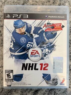 NHL 12 (Sony PlayStation 3, PS3) PS3 - Complete CIB - Tested & Works